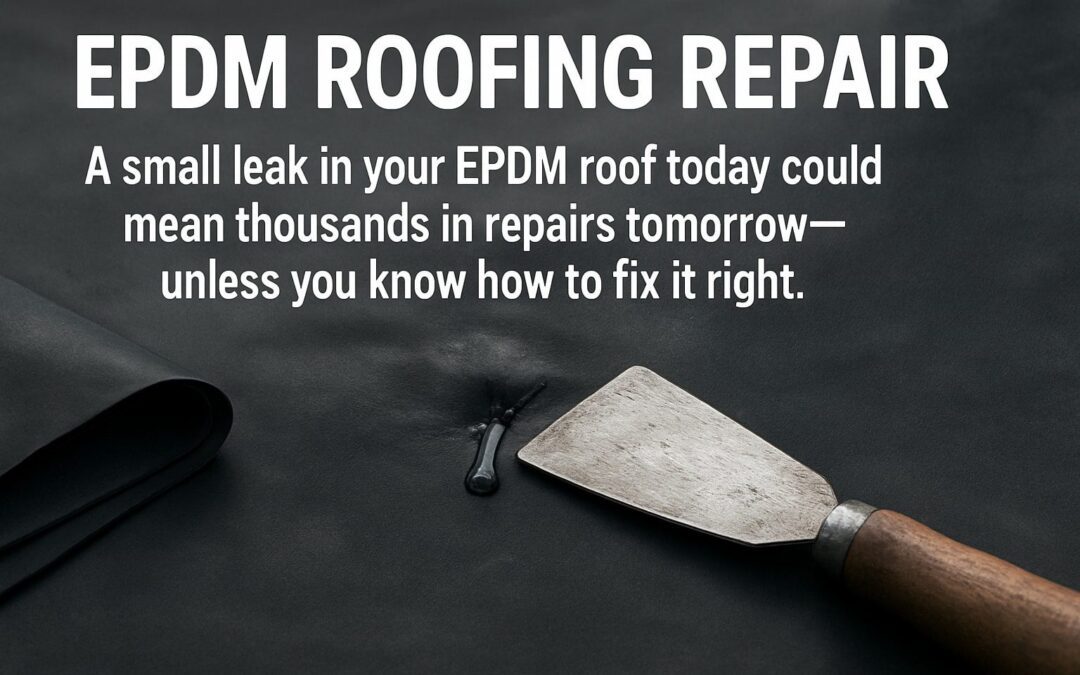 EPDM Roofing Repair Guide: Expert Solutions for 2026